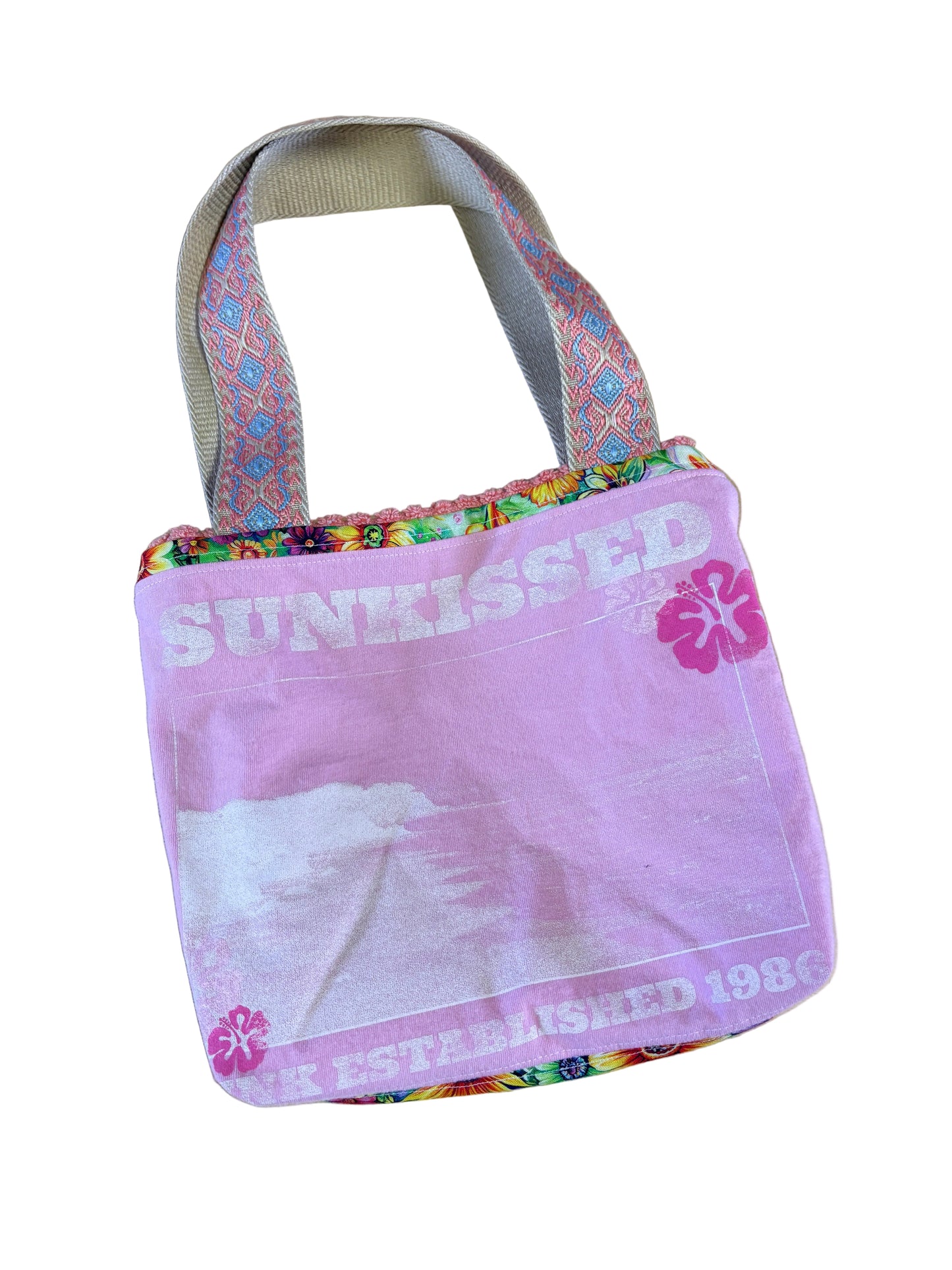 Sunkissed Mini Tote | One-of-a-Kind Upcycled Bag