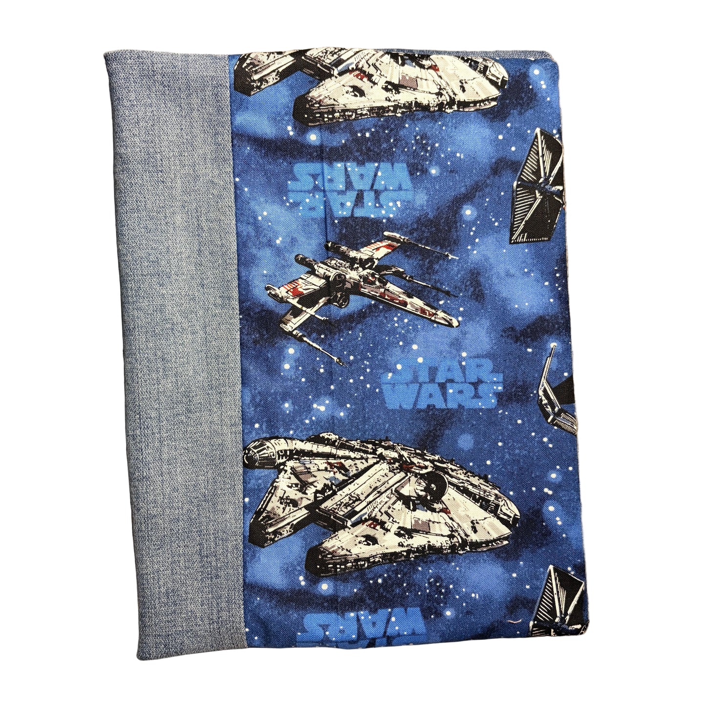 Star Wars Tote Bag & Composition Notebook Cover Bundle