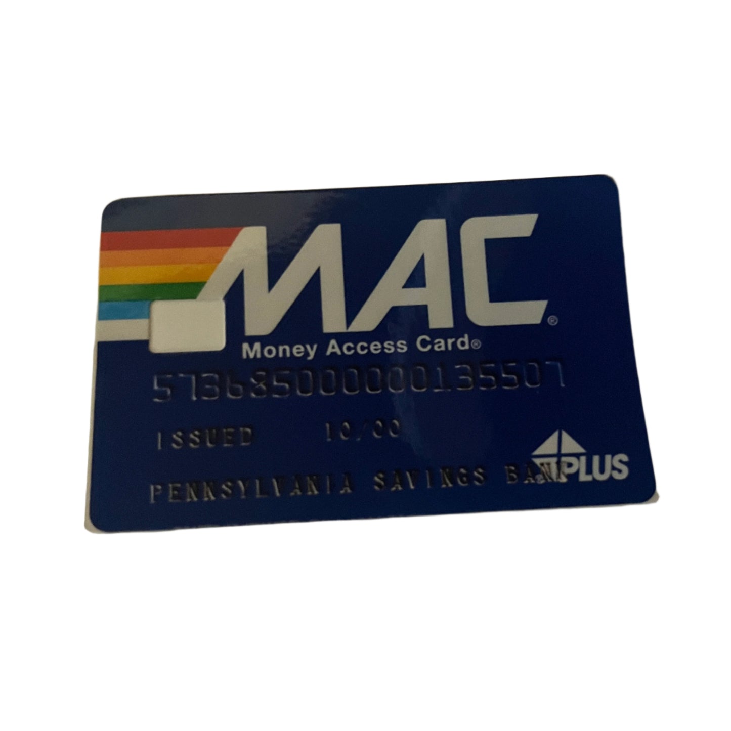 Blue MAC Card