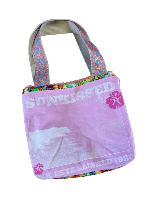 Sunkissed Mini Tote | One-of-a-Kind Upcycled Bag