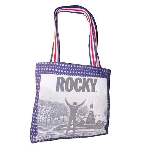 Rocky Upcycled Tote Bag | One-of-a-Kind Patriotic Tote