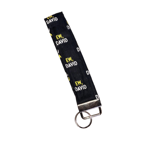 Ew, David Wristlet Keychain