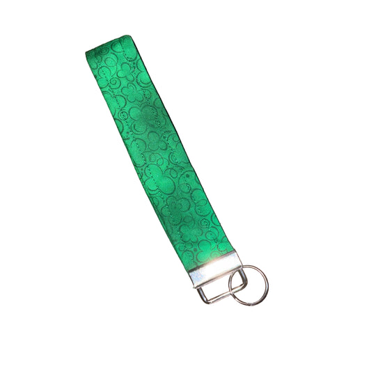 Shamrock Wristlet Keychain