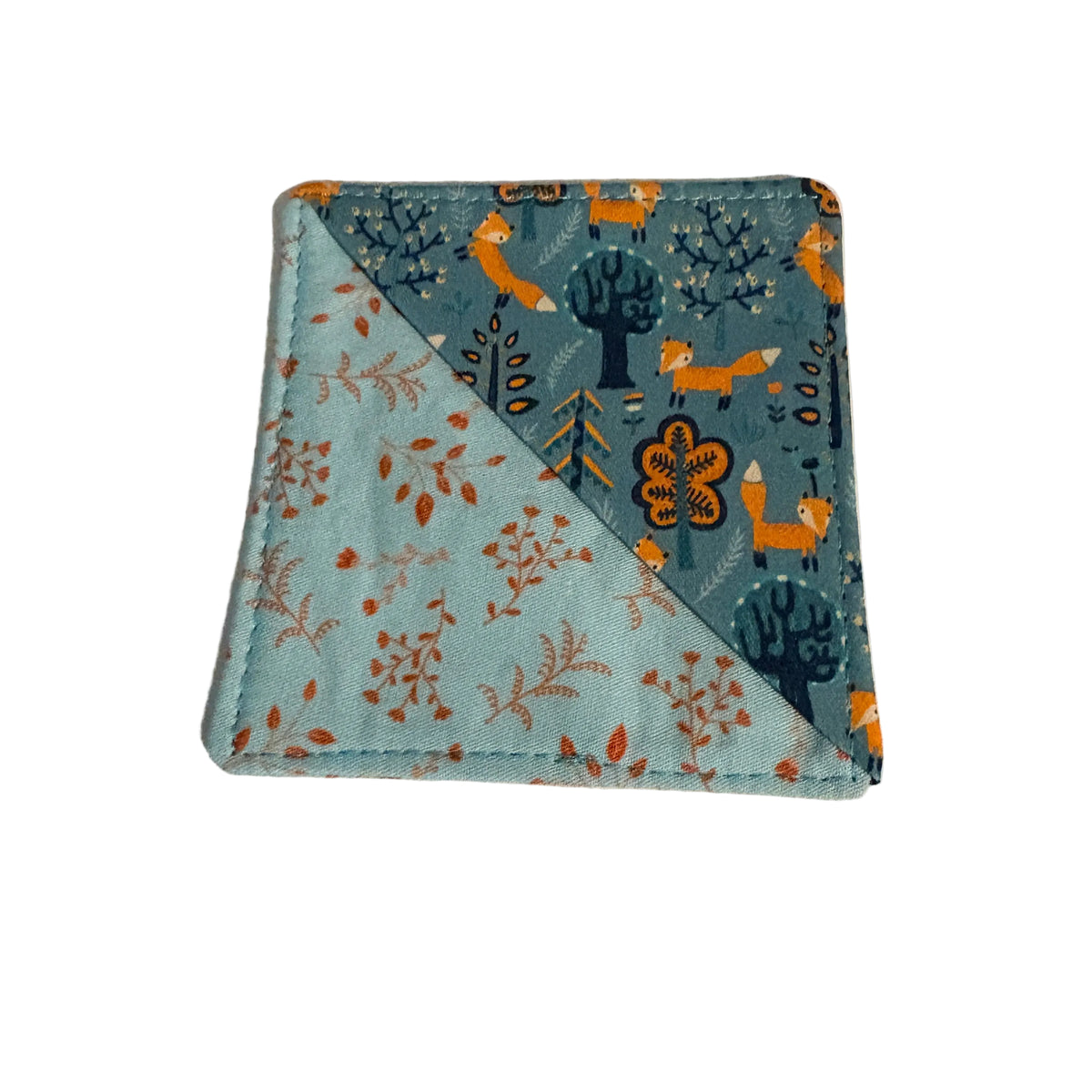 Blue Fox Corner Bookmark
