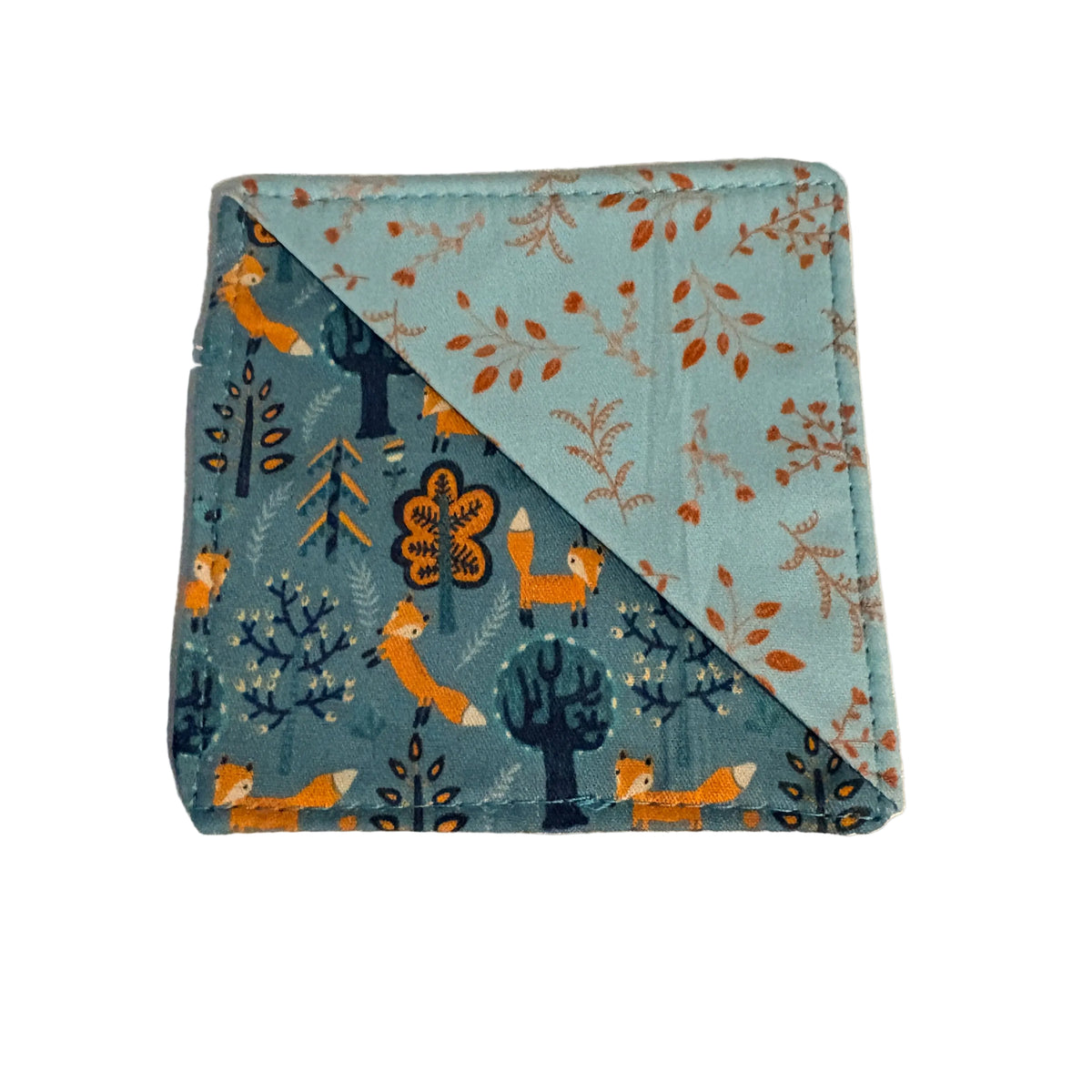 Blue Fox Corner Bookmark