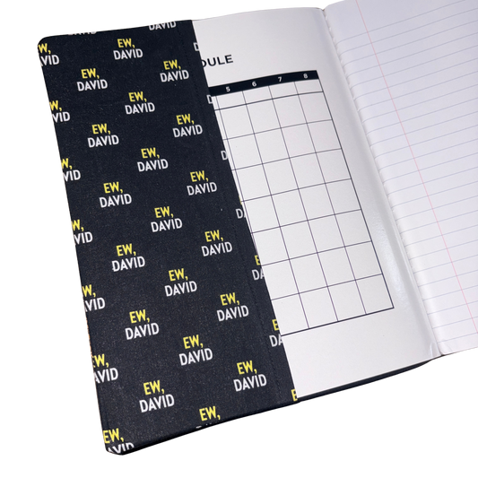 Ew, David Notebook Cover